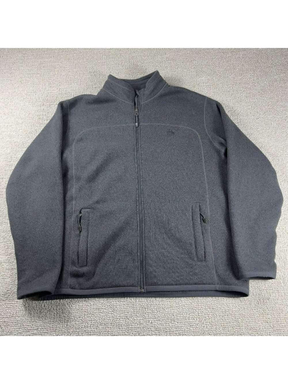 Vintage Nike ACG Full Zip Fleece Over Sized Jacket Gray Women’s Size XL